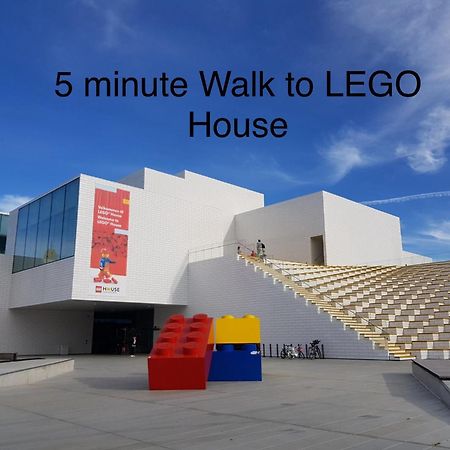 5 Minute Walk To Lego House-70M2 Apartment With Garden-Unit C ビルン エクステリア 写真